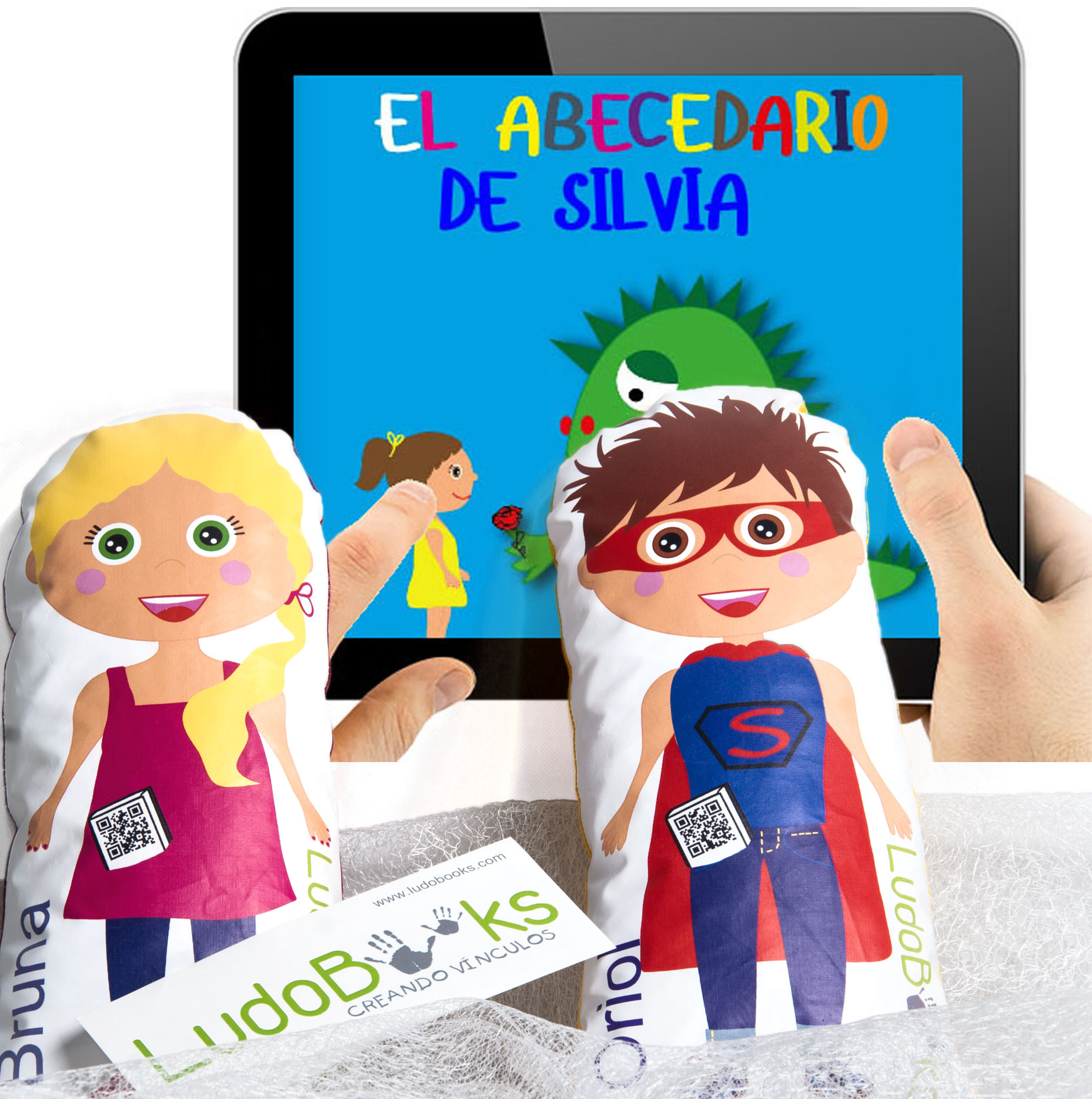Libros personalizados para Sant Jordi - con sus muñecos personalizados