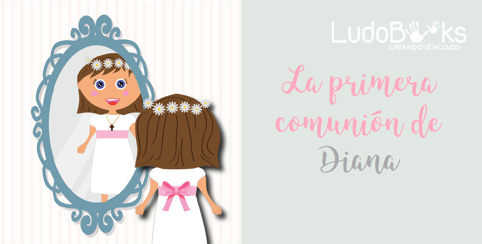 Libros personalizados de primera comunión