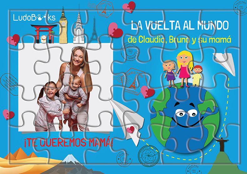 Libro personalizado con su puzzle opcional