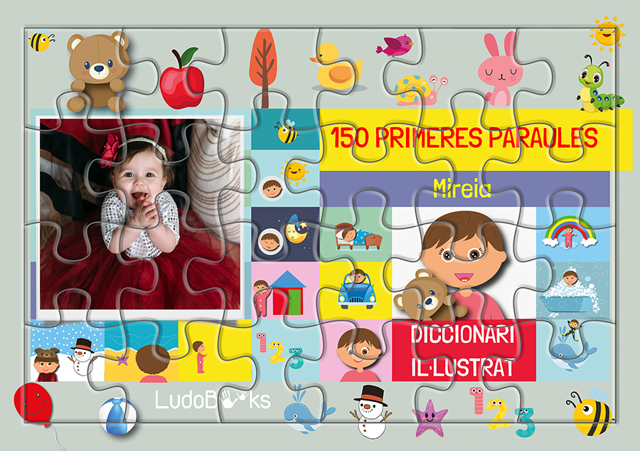 Puzle de Diccionari il·lustrat personalitzat