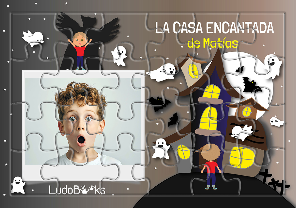 Puzzle personalizado, complemento del cuento personalizado de 