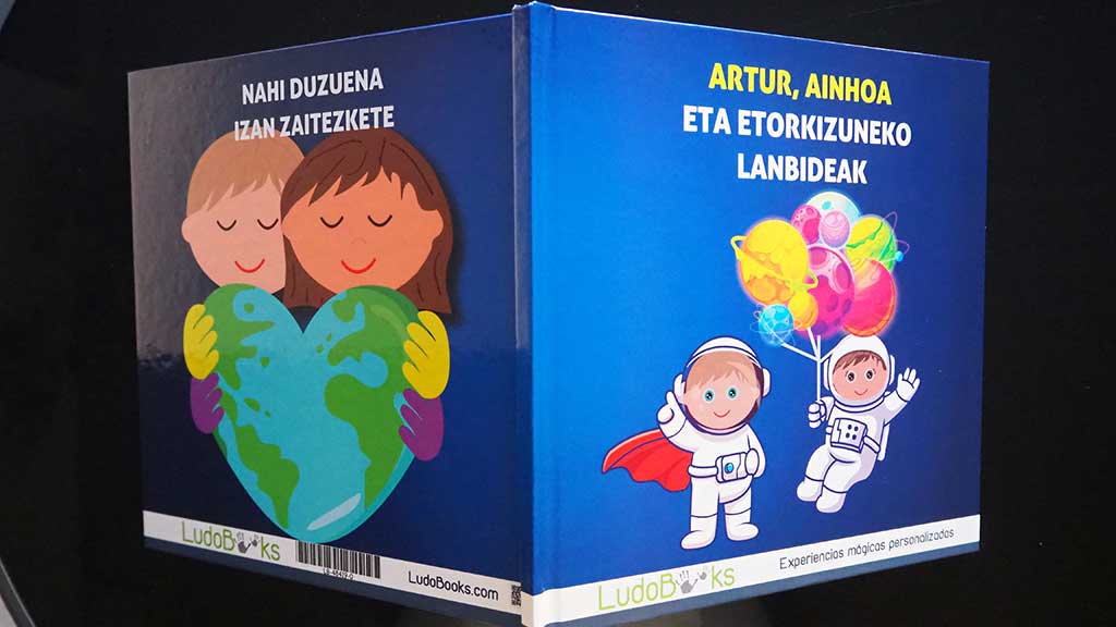 cuento en euskera personalizado para niños