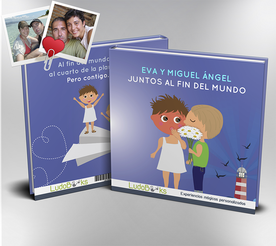 Libros personalizados de amor - Libros para los enamorados