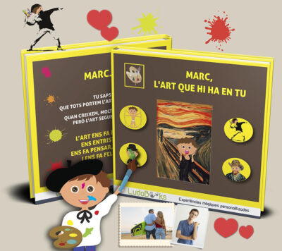Llibre personalitzat d'amor en català