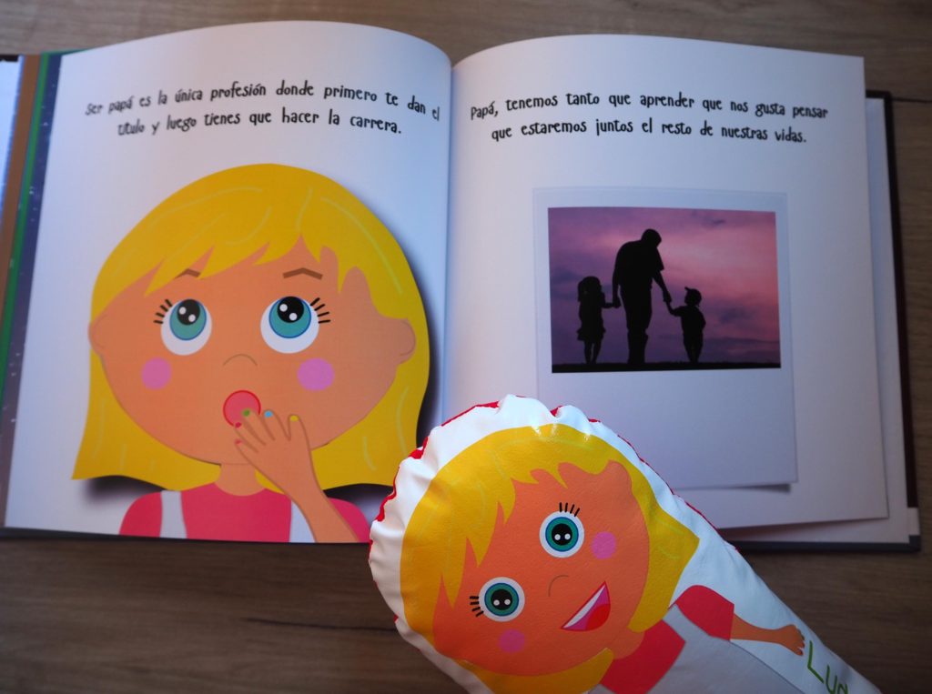 libro personalizado para papá