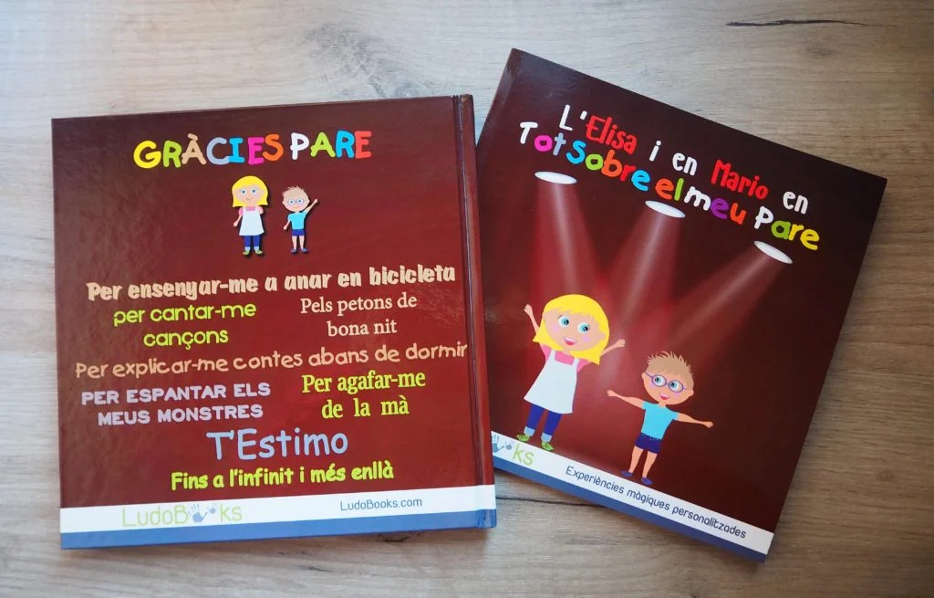 Llibres personalitzats per al pare