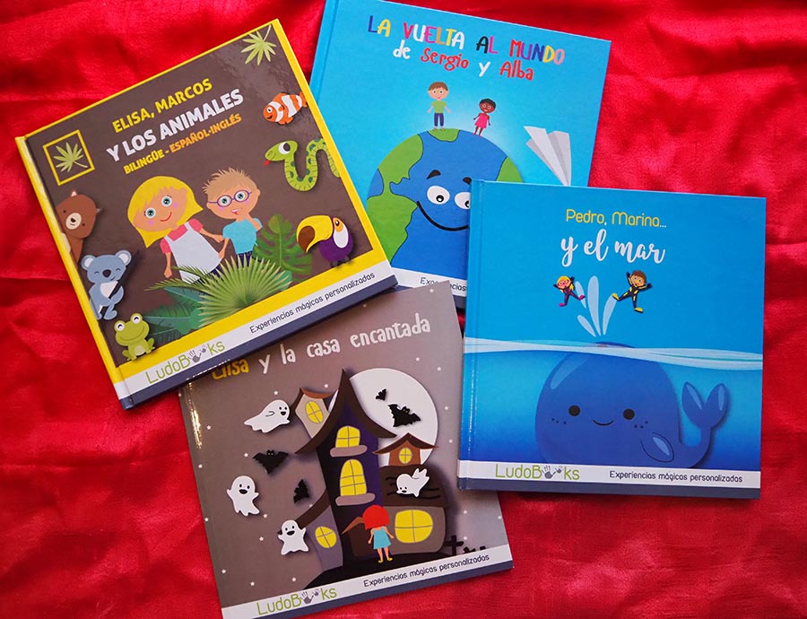 Libros infantiles personalizados