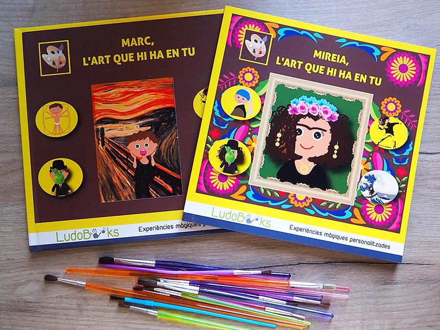 Llibres personalitzats divertits de quadres famosos