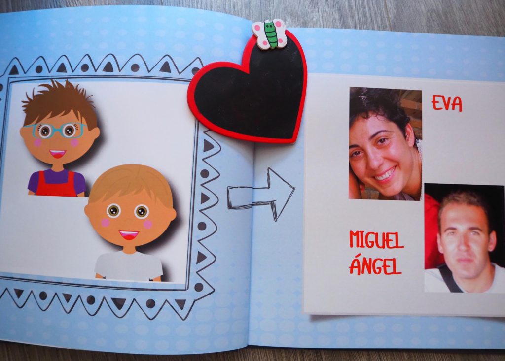 Libros personalizados de amor con fotos y avatares