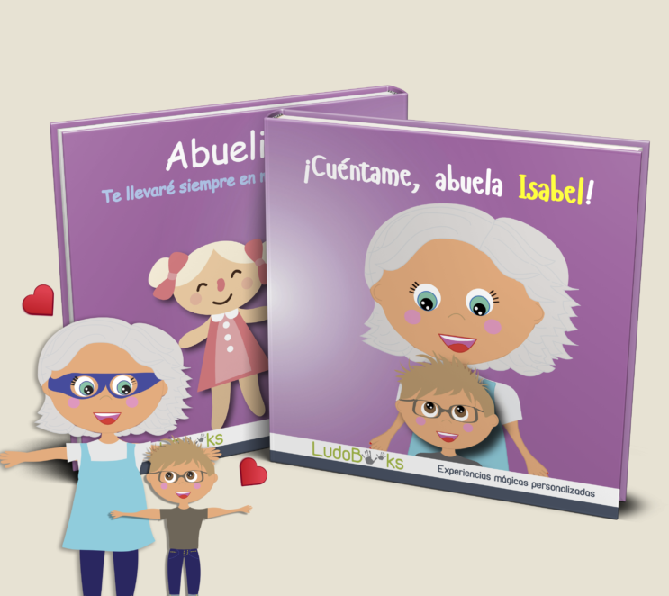 Libro personalizado para la abuela