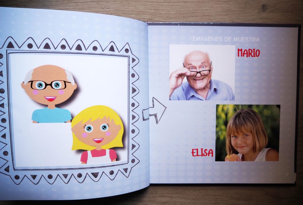 Libro personalizado para abuelos
