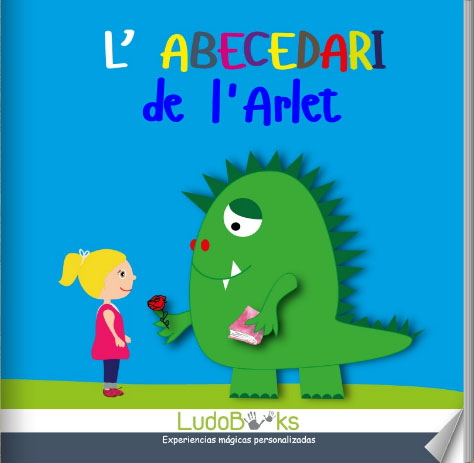 Contes personalitzats per nens en català ca portada abecedario - Contes personalitzats per nens en català