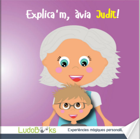 Contes personalitzats per nens en català ca portada abuela - Contes personalitzats per nens en català