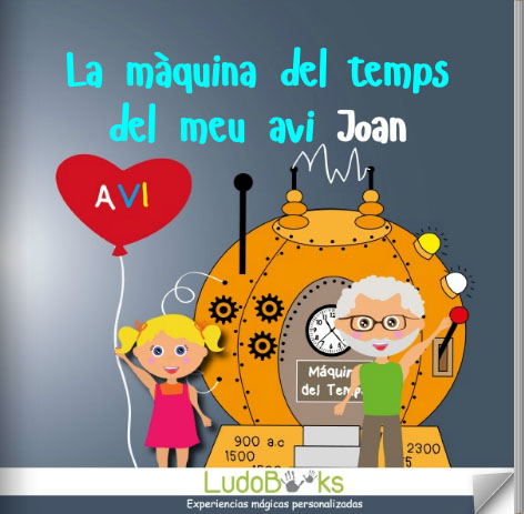 Contes personalitzats per nens en català ca portada abuelo - Contes personalitzats per nens en català