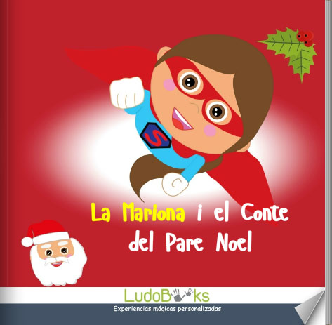Contes personalitzats per nens en català ca portada papanoel - Contes personalitzats per nens en català