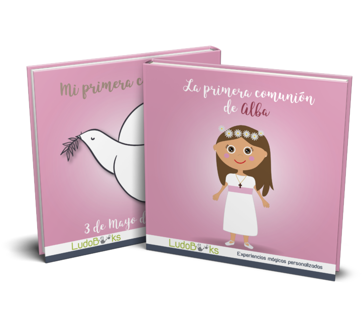 Libro personalizado de comunión