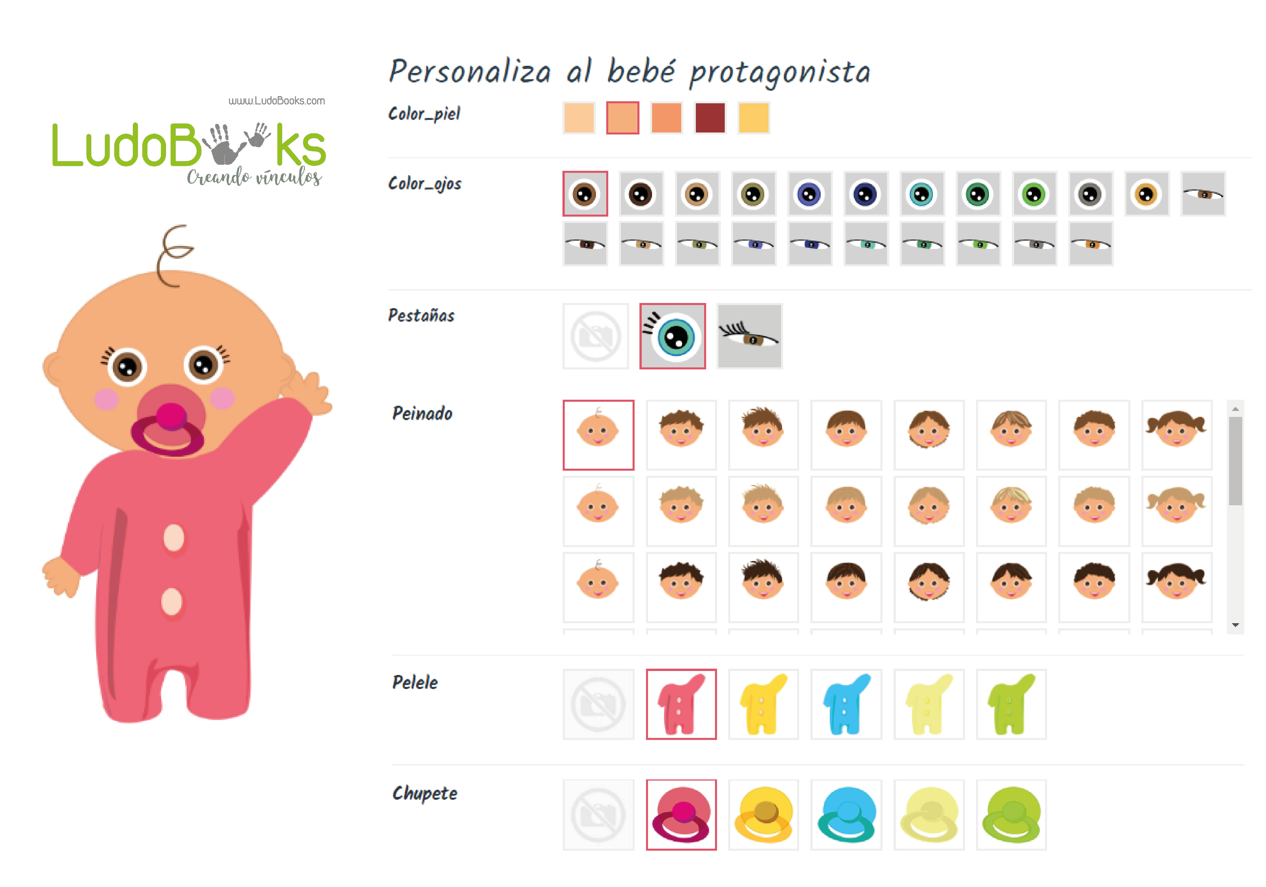 Libros personalizados de bebes - ¡Prueba nuestro configurador!