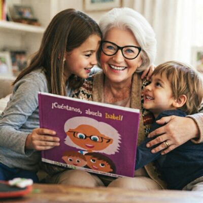 Libro personalizado para la abuela Cuéntame, Abuela