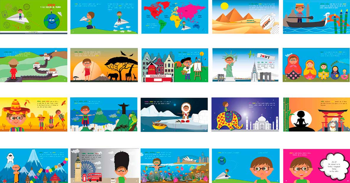 cuentos en euskera la vuelta al mundo