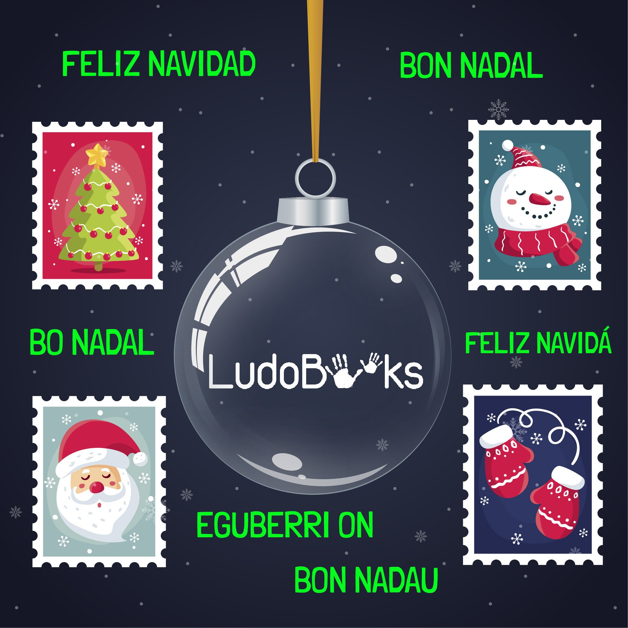Cuentos personalizados de Navidad en diferentes idiomas
