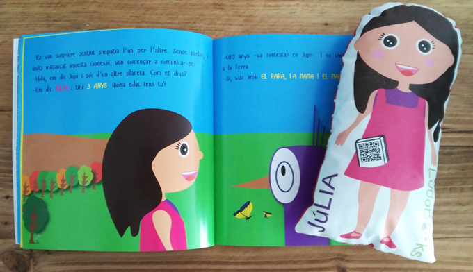 libro de cumpleaños para niños - con su muñeco personalizado