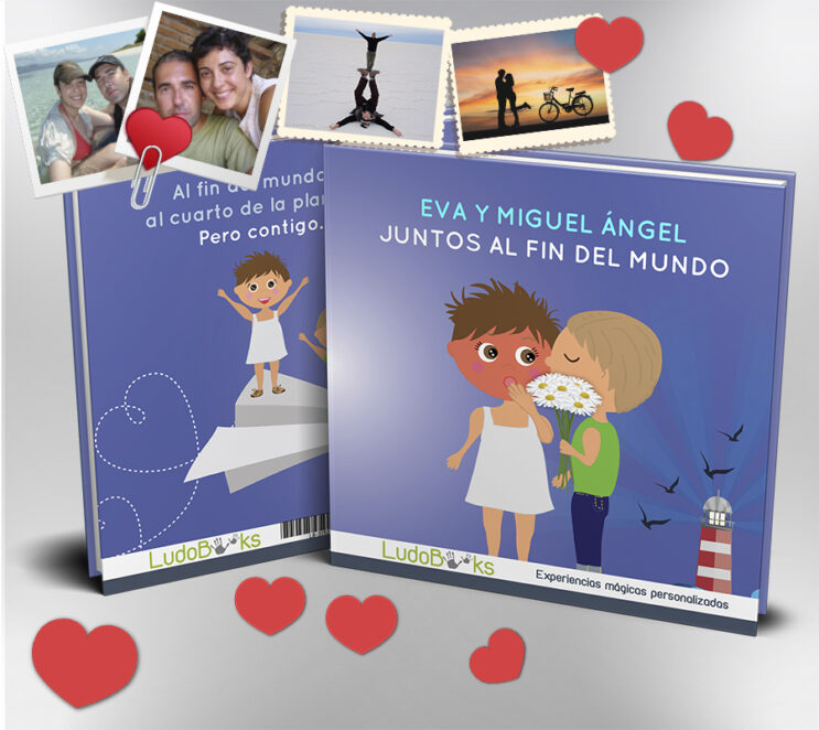 libro personalizado de amor para parejas y enamorados