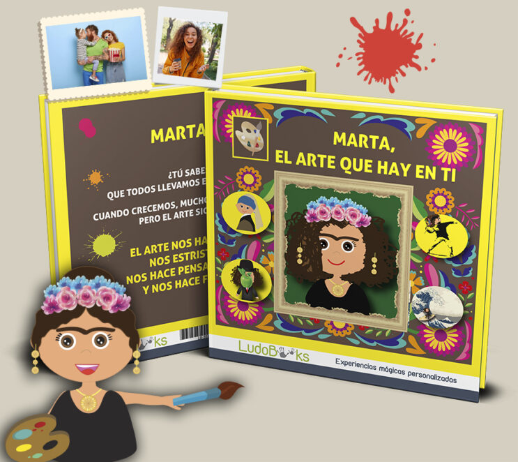 libro personalizado arte didáctico y educativo