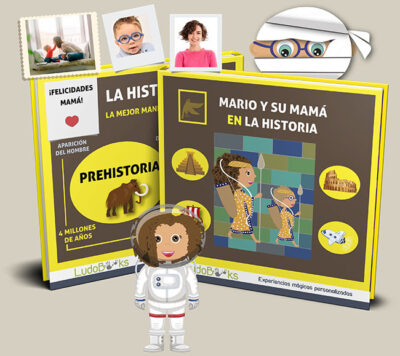 libro personalizado para mamá de la historia