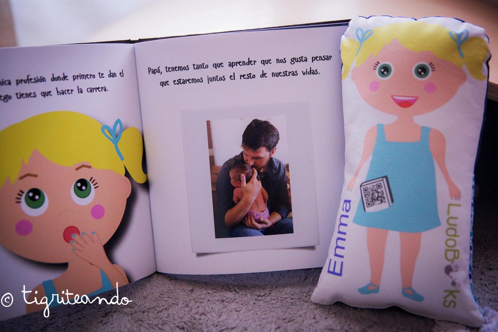 Cuento personalizado dia del padre. ¡El libro más tierno!