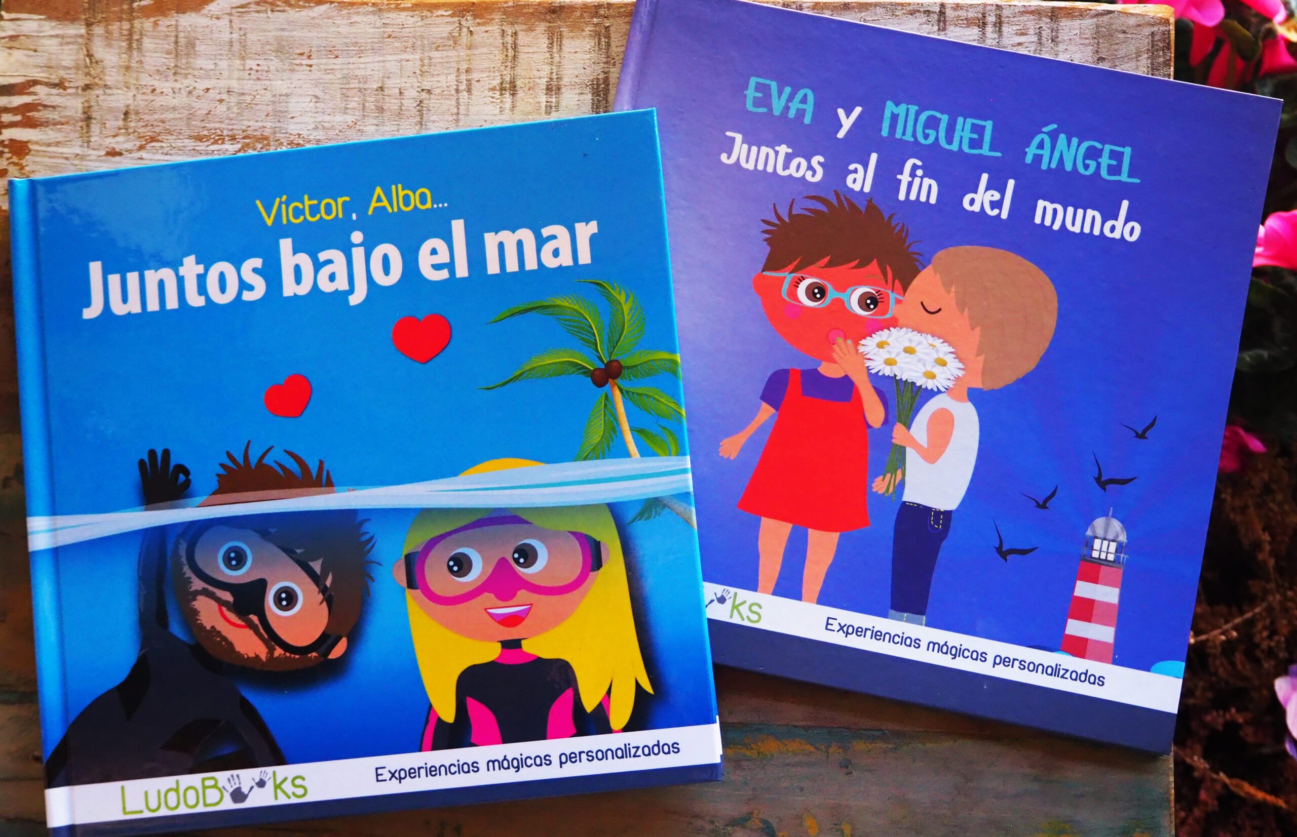 Libros personalizados de amor para parejas