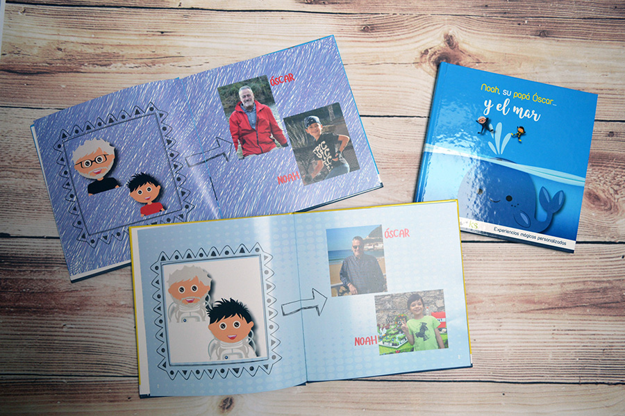 Libros personalizados de aventuras para regalar a papá