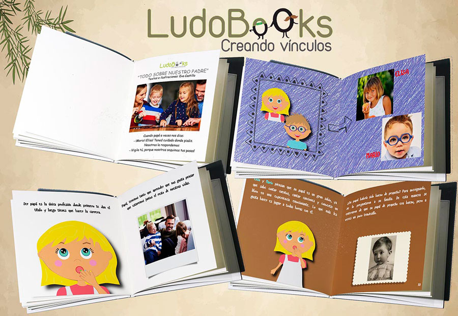 Libros personalizados papá