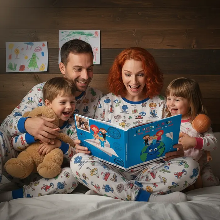 La Volta al Món Familiar - conte personalitzat per a tota la família