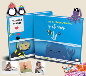 cuentos personalizados para papás o para el abuelos
