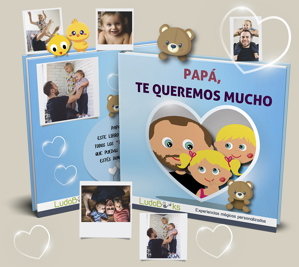 Cuentos personalizados con fotos - Emoción con Ludobooks