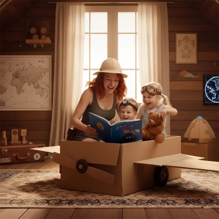 mundo_madre_ambientacion_700 Libro personalizado para regalar a mamá