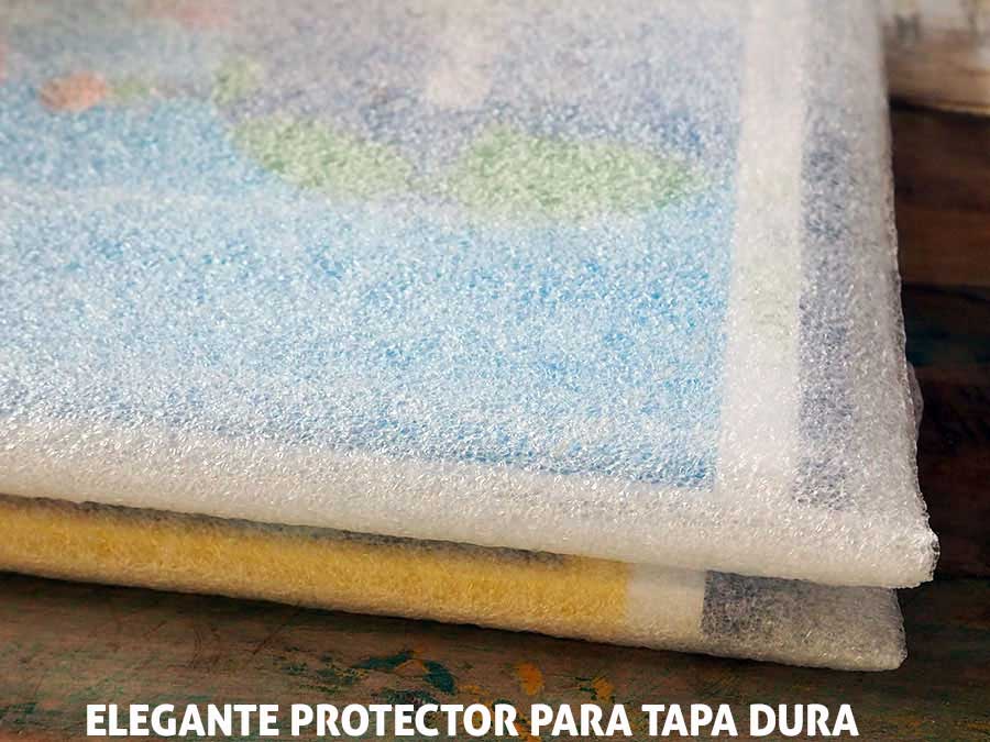 elegante protector para tapa dura