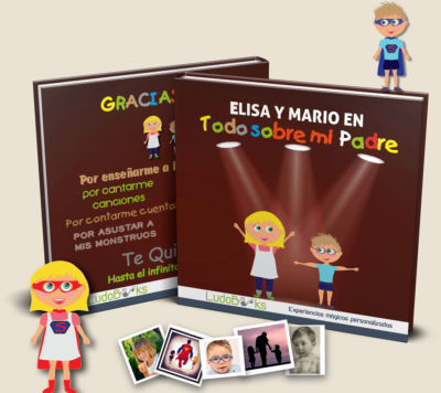 Libro personalizado para papá