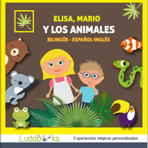 Cuento personalizado animales | Cuentos personalizados bilingües