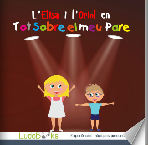 Contes personalitzats per nens en català portada padre ca 2pers - Contes personalitzats per nens en català