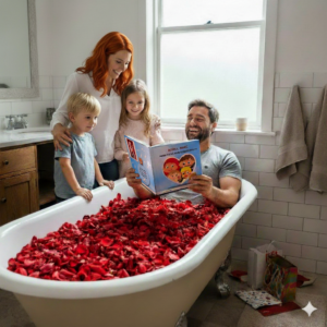 Papá, nosotros y mamá te queremos mucho